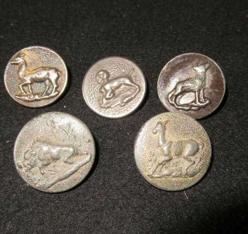 Grands ancien bouton venerie - grands,