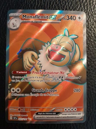 Carte pokémon monaflemit - carte,