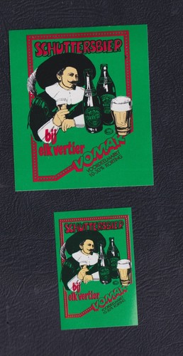 Old holland match label - old,