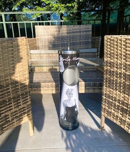 Cendrier poubelle marylin - cendrier,