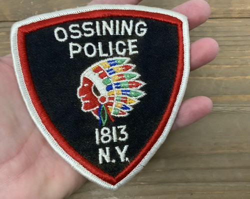Ossining police patch 1813 - 1813, new