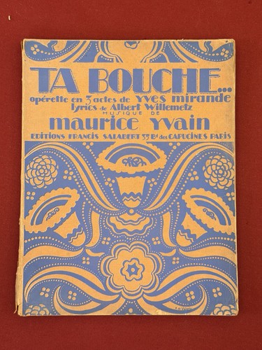 Livre partition musique - partition, ancien