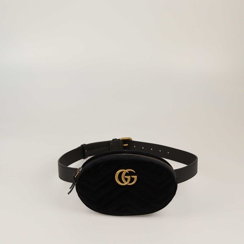 Sac ceinture gucci velours - ceinture,