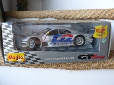 Neuve !!! Mercedes CLK-GTR GT Racing 1:18 Maisto