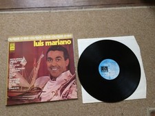 DISQUE VINYLE ALBUM 33 T  30 CM  LUIS MARIANO disque d or