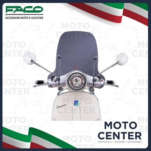 Pare brise faco fumé piaggio - pare-brise,