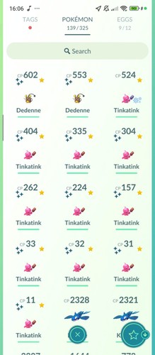 Shiny tinkatink x10 - tinkatink, x10,