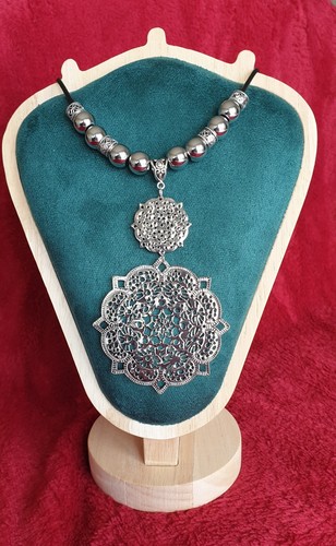 Collier fantaisie métal - collier,