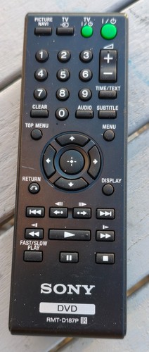 Telecommande sony rmt d187p - sony, rmt-d187p