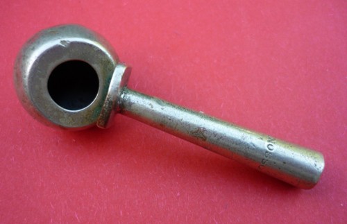 Ancien sifflet laiton chromé - ancien,