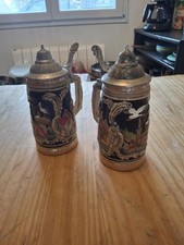 Lot de 2 chopes à bière