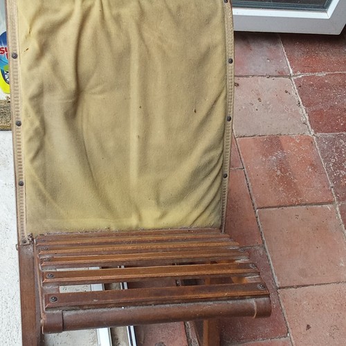 Chaise bascule bois - , tissu