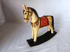 JOUET CHEVAL A BASCULE DECO
