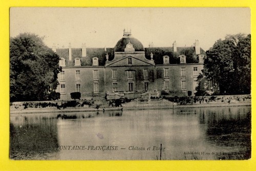 Cpa château etang de - cpa, chÂteau,