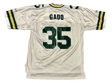 Samkon Gado — Green Bay Packers Reebok Away Jersey — Size Men’s Large