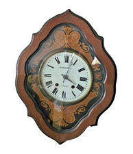 Antique GENDRE wall clock in Issoire, pendulum mechanism, to be repaired