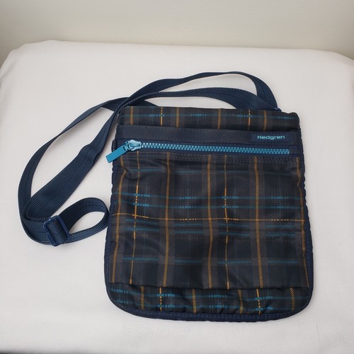 Hedgren blue tartan print - blue,