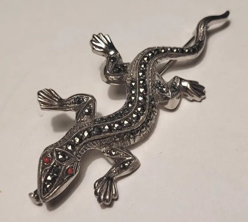 Bijou art déco broche lézard - déco,