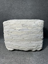 Square Pouf SIMPLIHOME Fredrik Transitional