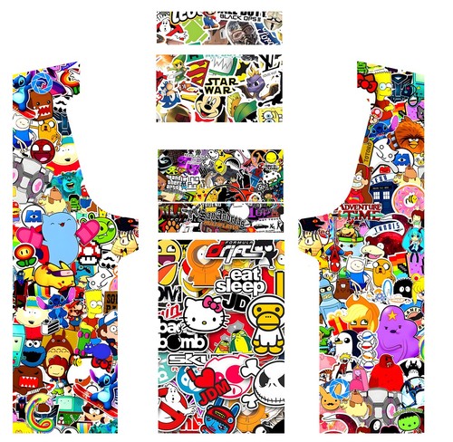 Sticker bomb stick - sticker,