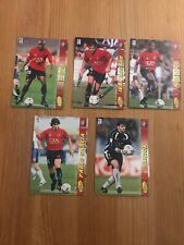 5 cartes Panini Football