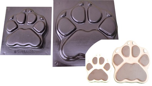 Moule béton pattes de - moule, en