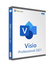 Microsoft Visio Pro 2021 avec DVD Français, achat définitif