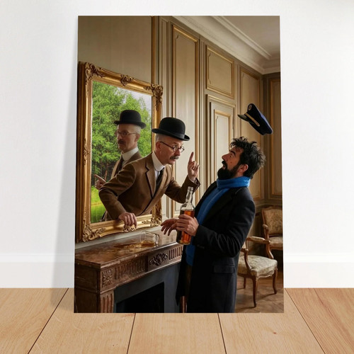 Vintage poster tintin - vintage,