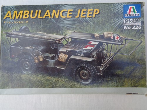 Ambulance jeep kit - ambulance, italeri
