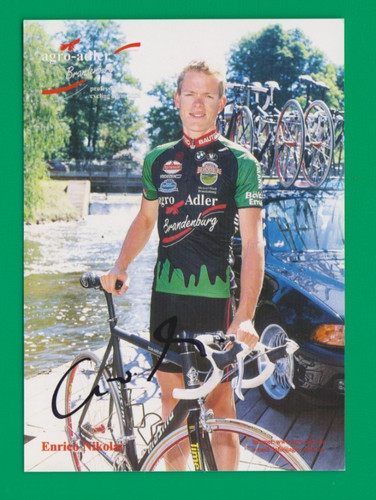 Cyclisme carte cycliste - cyclisme, enrico