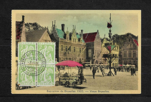 Belgique 1935 bruxelles - 3,