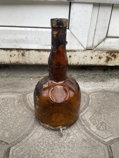 Marnier Lapostolle Paris France Marron Liqueur Bouteille de Long Cou Objets Rare