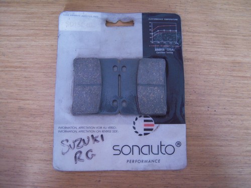 Plaquettes avant suzuki 250 - avant, rg