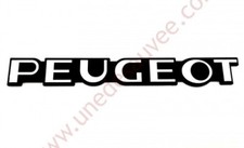 LOGO " PEUGEOT " POUR PEUGEOT