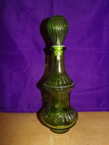 Petite bouteille verre vert - petite,