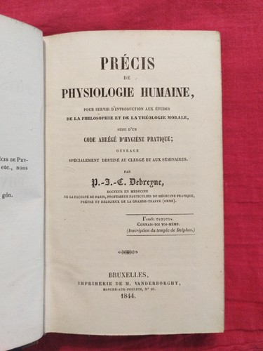 Précis physiologie humaine - précis, de