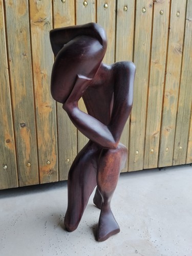 Sculpture africaine bois 64 - africaine,