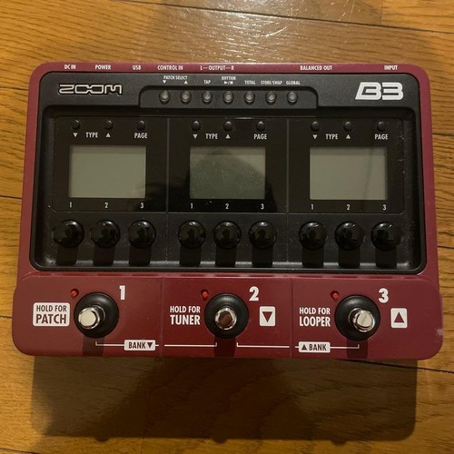 Zoom bass effects - b3,