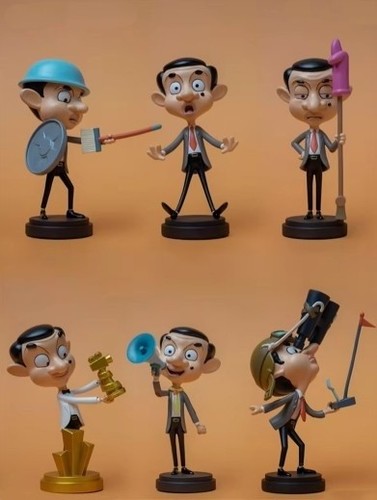 Bean figures 5cm 6 - mr.,