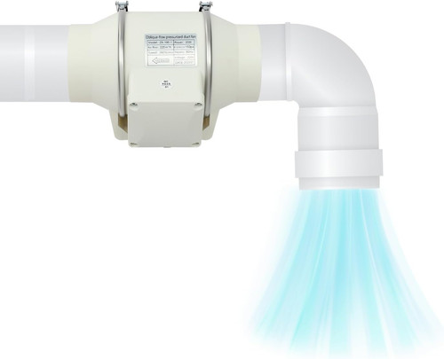 Extracteur air gaine 100mm - extracteur,