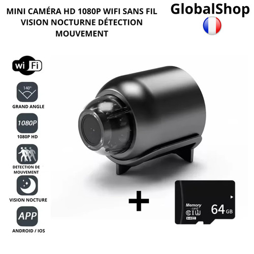 Mini caméra 1080p wifi - hd,