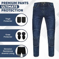 Men's DENIM Motorcycle Casual Pants, Motorcycle Jeans, Motorcycle Pants