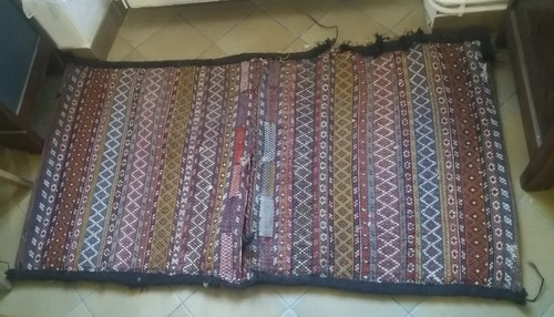 Ancien tapis khorjin kilim - , sac