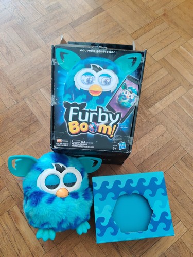 Furby boom bleu avec boîte - boom, pb