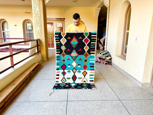 Tapis laine berbère - en,