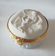 Limoges Bisque Porcelain Box