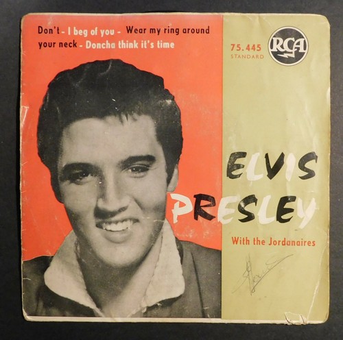 Disque tours elvis - tours.,