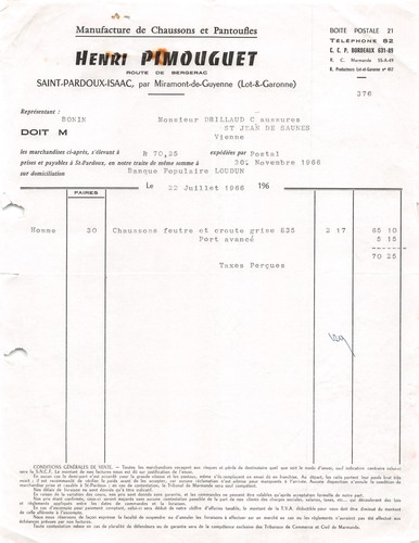 1966 manufacture slippers - 1966,