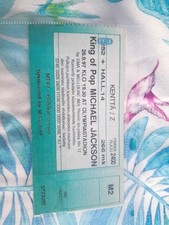 Ticket Concert Michael Jackson