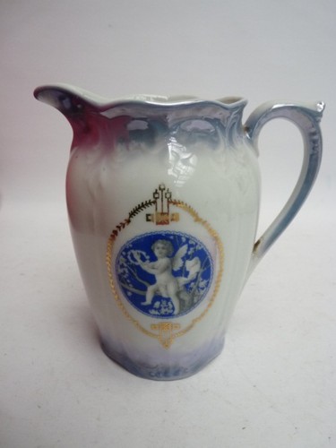 Pot lait porcelaine décor - à,